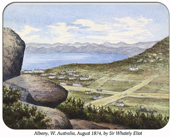 Albany 1874 by Sir Whately Eliot