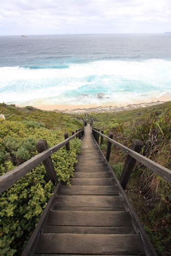 Descent to the Beach - BEWARE