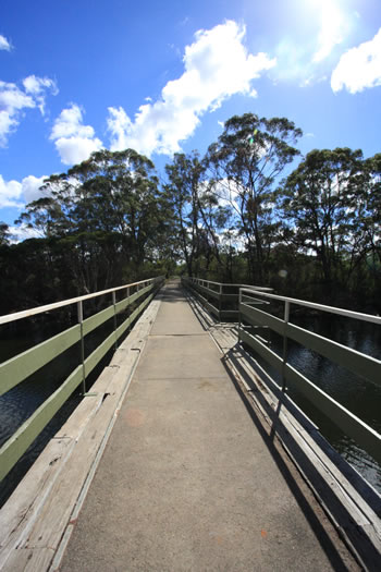 Denmark Heritage Rail Bridge over the Denmark River