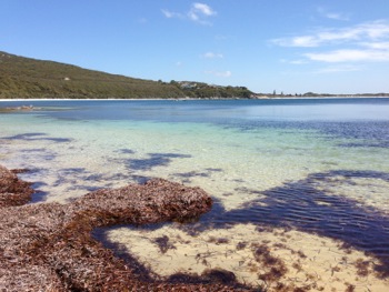 Calm waters of Frenchman Bay, Albany WA
