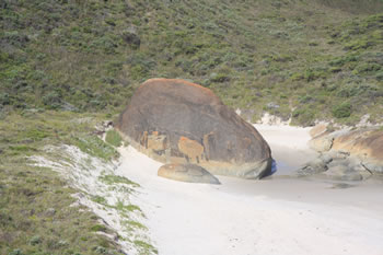 Lights Beach Boulders