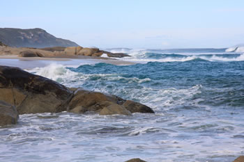 Lights Beach Waves