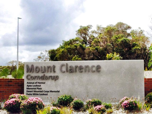 Mount Clarence (Corndarup), Avenue of Honour, Albany Mt Clarence