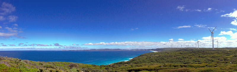 Albany Wind Farm - Panoramic Photograph