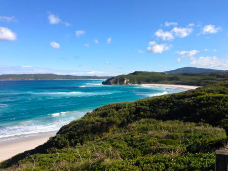 Anvil Beach looking East