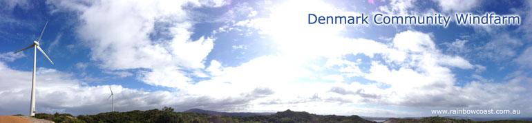 Denmark Community Windfarm - Denmark WA, Panoramic Photograph