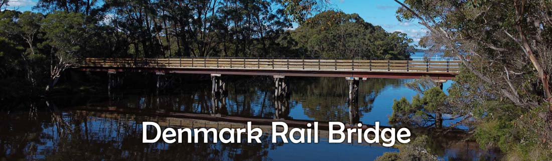 Heritage Rail Bridge, Denmark River, Denmark, WA