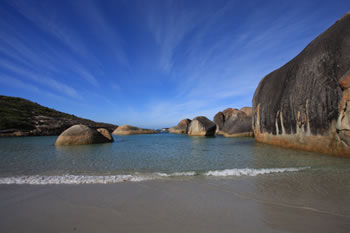 Elephant Rocks, a beautiful photograph of Elephant Cove
