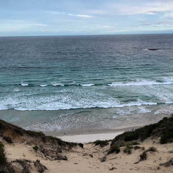 Hillier Beach, William Bay NP WA