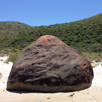 Giant Rocks on Lights Beach, East