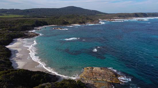 Madfish Bay and the Island in Madfish Bay