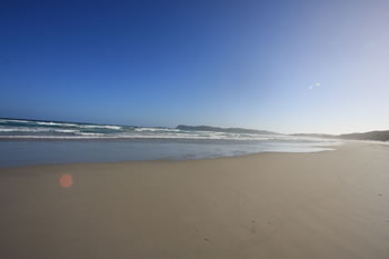 Surfing at Parry Beach, Denmark