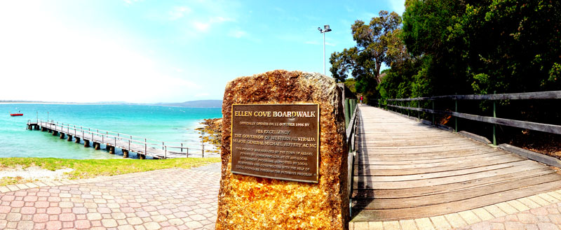 Ellen Cove Boardwalk Sign