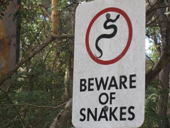 Mokare Heritage Trail - Beware of Snakes