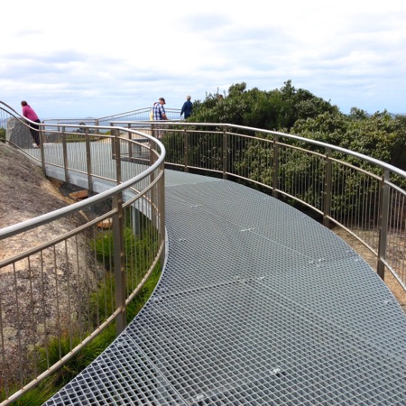 ANZAC Desert Corp Memorial from the Mount Clarence summit