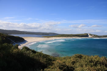 Rainbow Coast Beaches Map