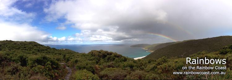 Rainbows of the South Coast of Western Australia