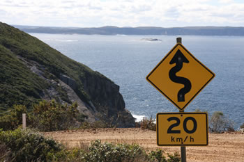 Shelley Beach from the Lookout, West Cape Howe