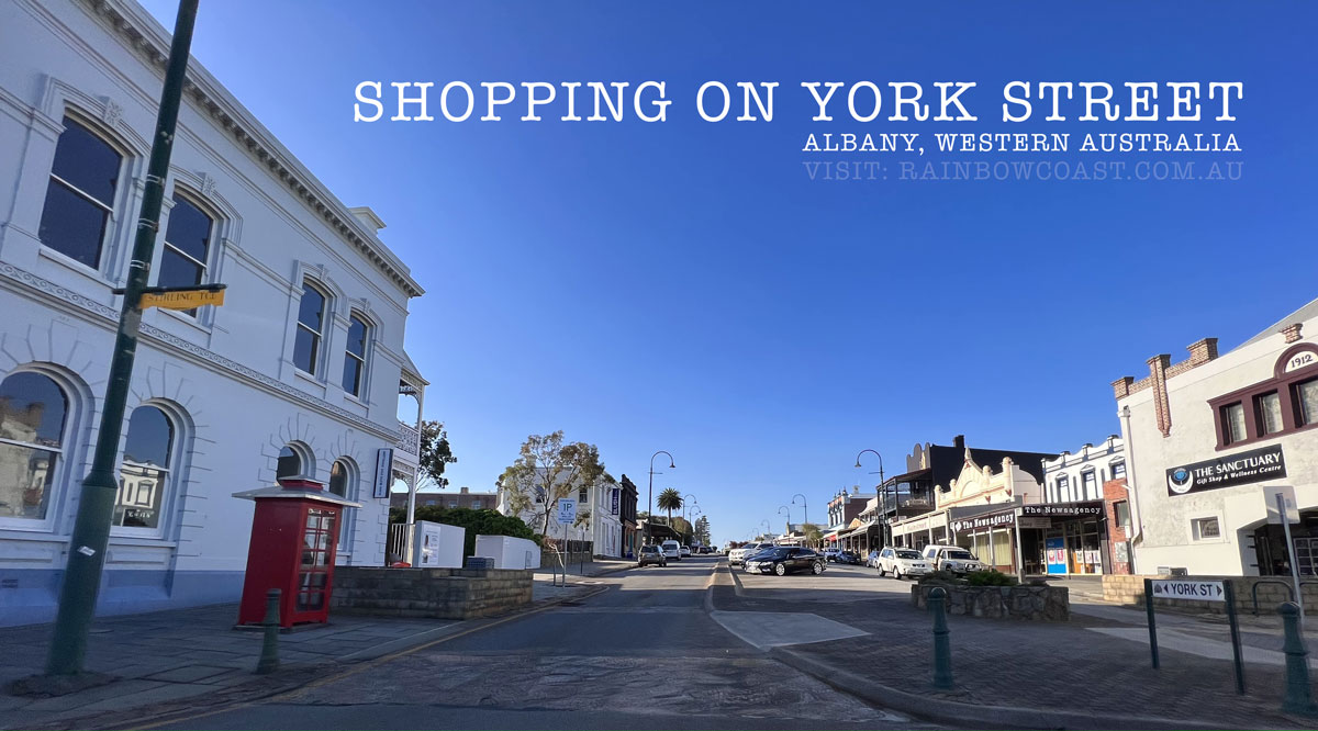 Shopping in Albany Western Australia