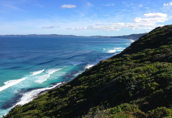 Waves off the South Coast of WA