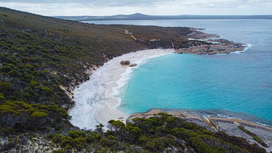 Two People's Bay from Little Beach Rocks