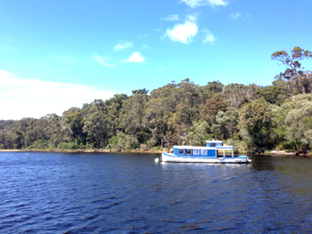 Houseboat on the Walpole Inlet