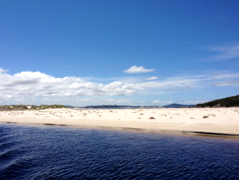 Approaching The Depot Peninsula on the Nornalup Inlet, Walpole, WA