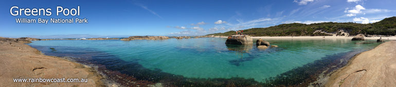 Greens Pool in Summer, Denmark, WA