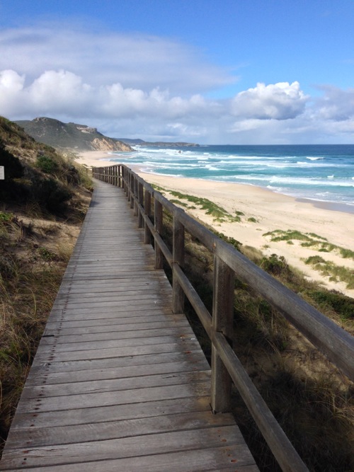 Mandalay Beach Boardwalk and Lookout, facing South